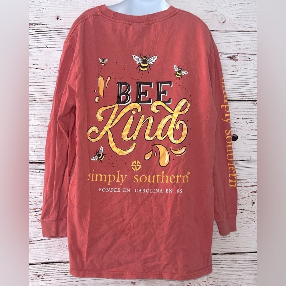 Simply Southern Bee Kind Long Sleeve Shirt